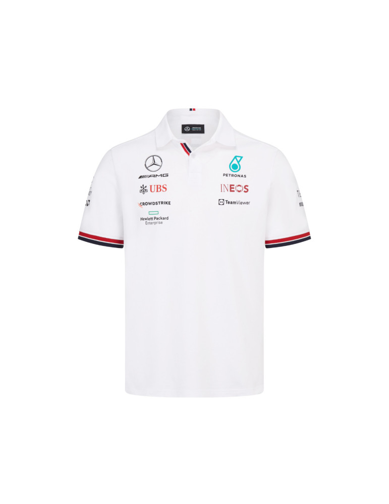 POLO MERCEDES AMG TEAM BLANC HOMME
