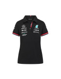POLO MERCEDES AMG TEAM NOIR FEMME