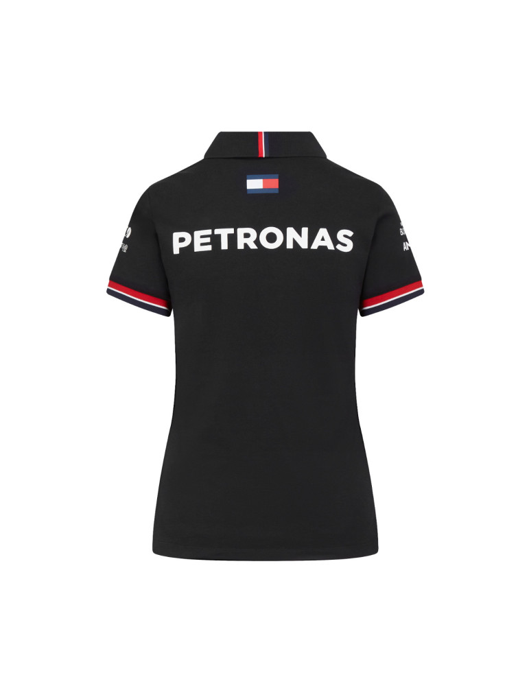 POLO MERCEDES AMG TEAM NOIR FEMME