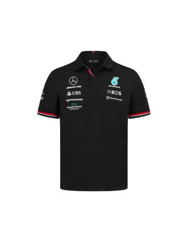 POLO MERCEDES AMG TEAM NOIR HOMME