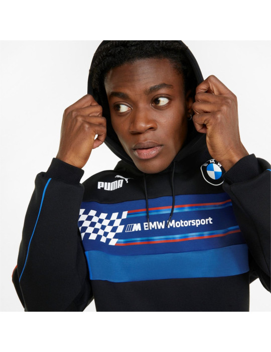 SWEAT CAPUCHE BMW MOTORSPORT NOIR HOMME