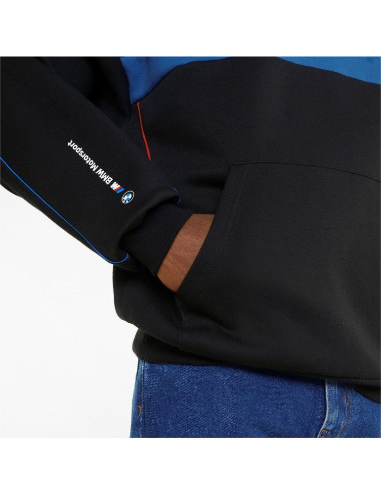 SWEAT CAPUCHE BMW MOTORSPORT NOIR HOMME
