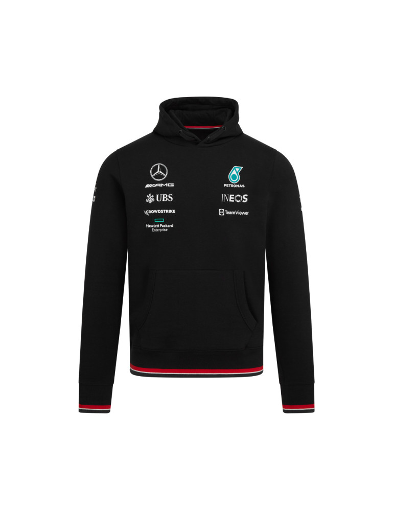 SWEAT CAPUCHE MERCEDES AMG RP NOIR HOMME
