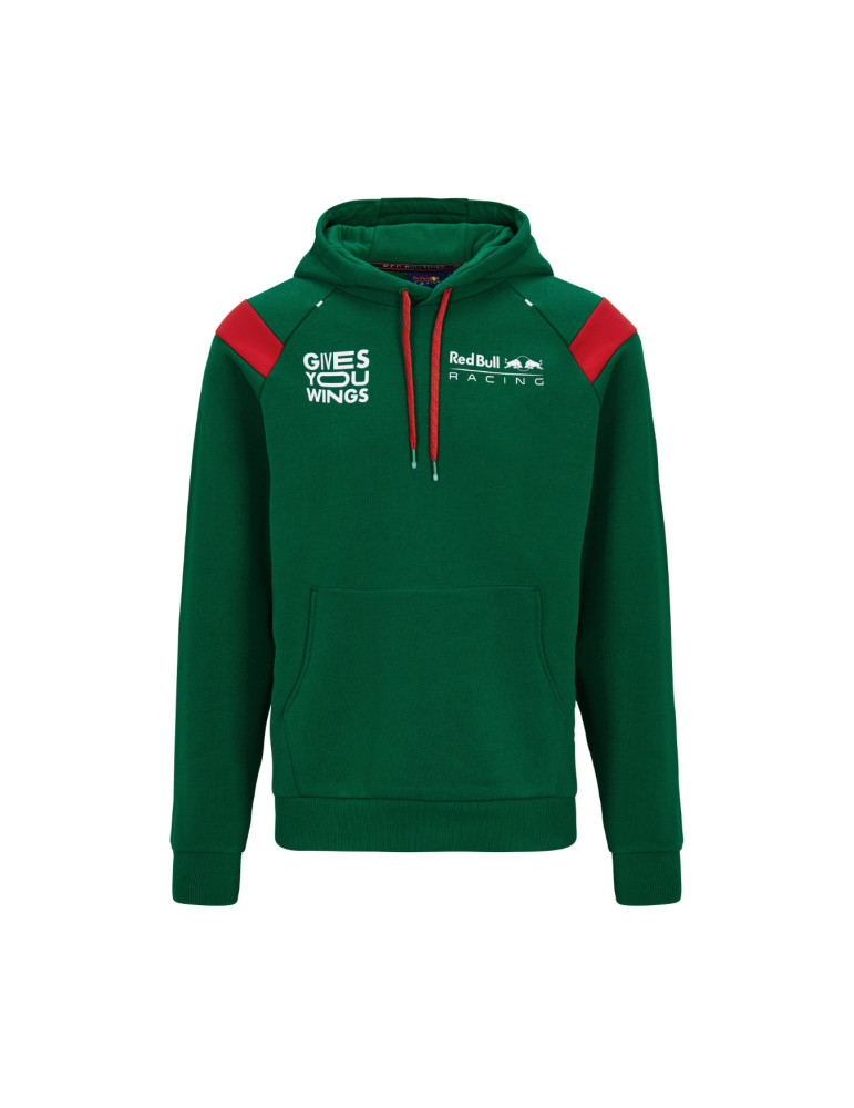 SWEAT CAPUCHE RED BULL PEREZ VERT HOMME
