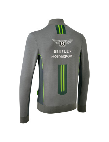 SWEAT ZIPPE BENTLEY MOTORSPORT GRIS HOMME 2