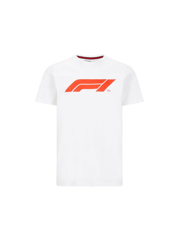 T-SHIRT FORMULA ONE BLANC HOMME