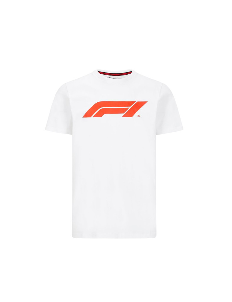 T-SHIRT FORMULA ONE BLANC HOMME