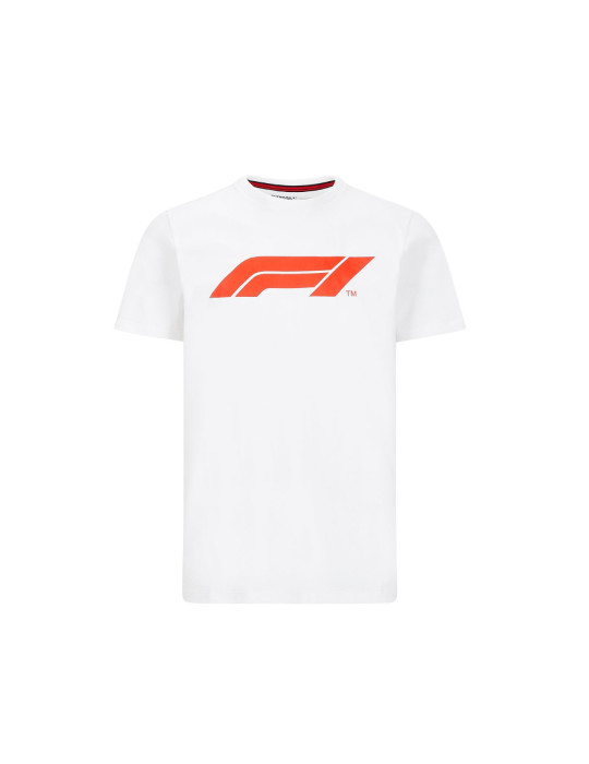 T-SHIRT FORMULA ONE BLANC HOMME