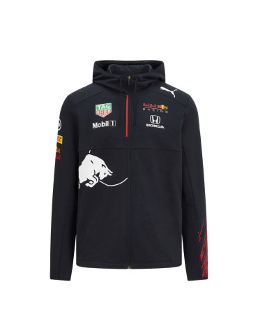 VESTE CAPUCHE RED BULL RACING TEAM 2021 BLEU POUR ENFANT 2