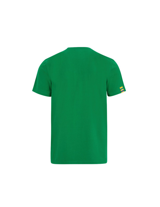 T-SHIRT AYRTON SENNA LOGO VERT HOMME