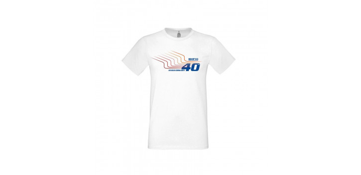 T-SHIRT SPARCO 40TH HOMME