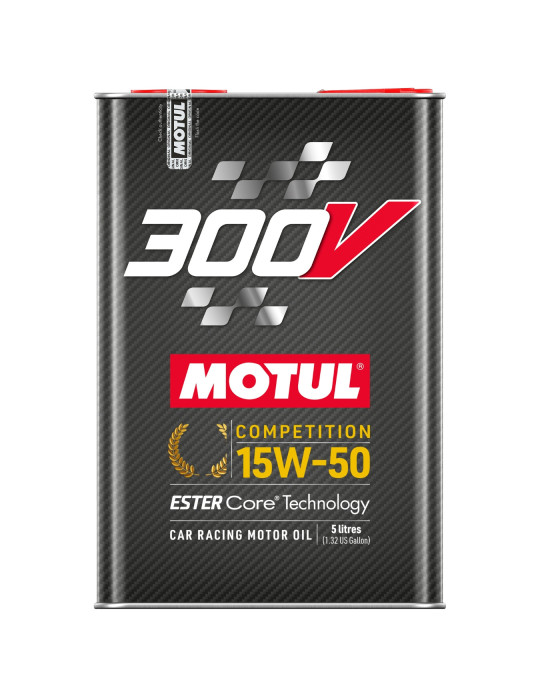 HUILE MOTUL 300V COMPETITION 5L 15W50