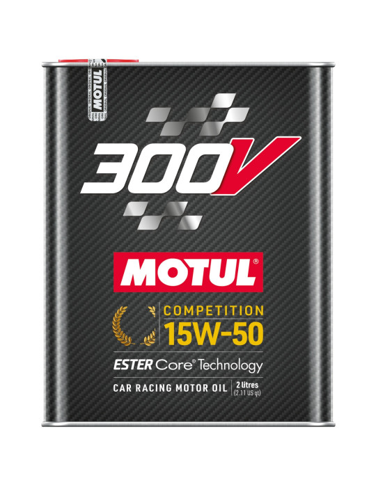 HUILE MOTUL 300V COMPETITION 2L 15W50