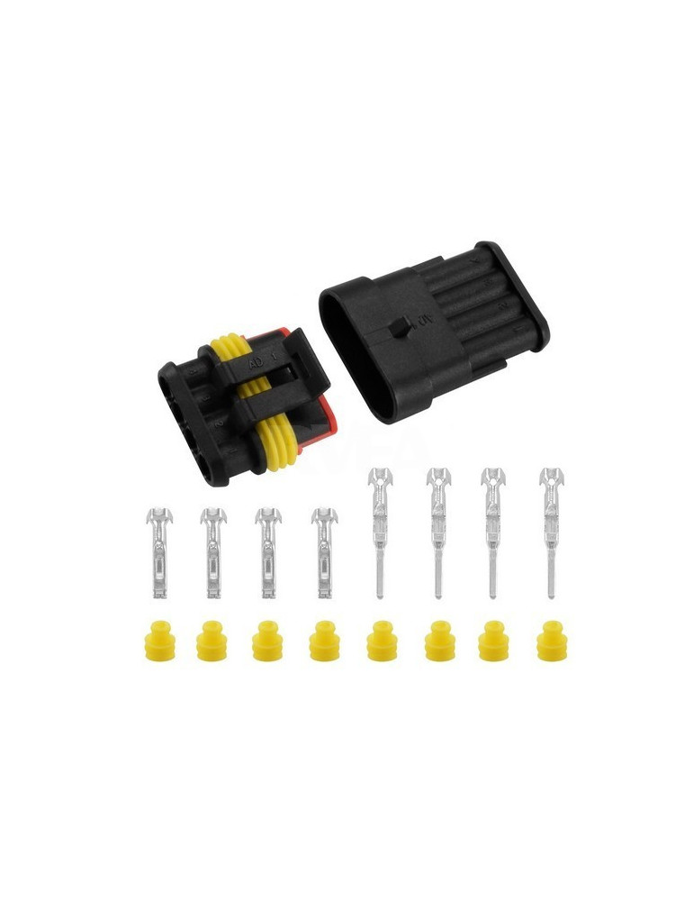 KIT CONNECTEUR ETANCHE 4 VOIES