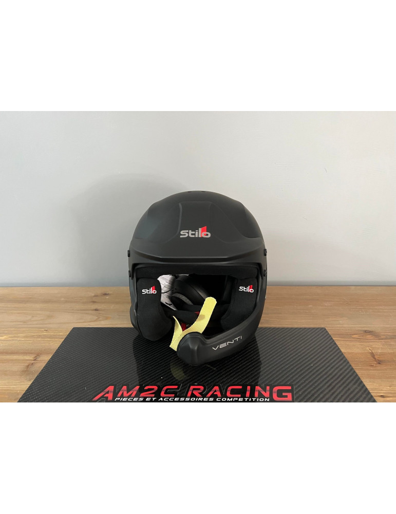 CASQUE STILO VENTI WRC RALLYE COMPOSITE NOIR MAT