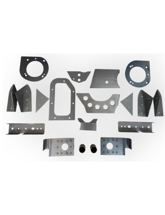 kit toles renfort de caisse a souder pour peugeot 205