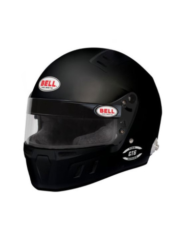 CASQUE FIA Intégral BELL GT6 8859 2015/SA2020 noir mat avec clips hans