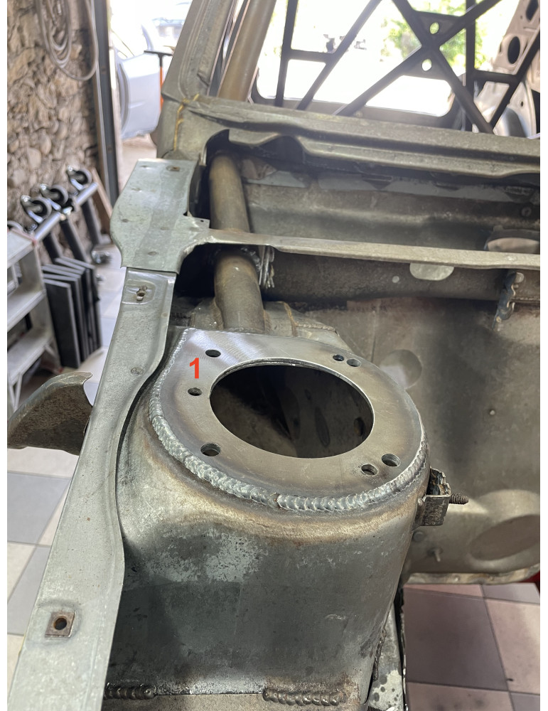 kit toles renfort de caisse a souder pour peugeot 205