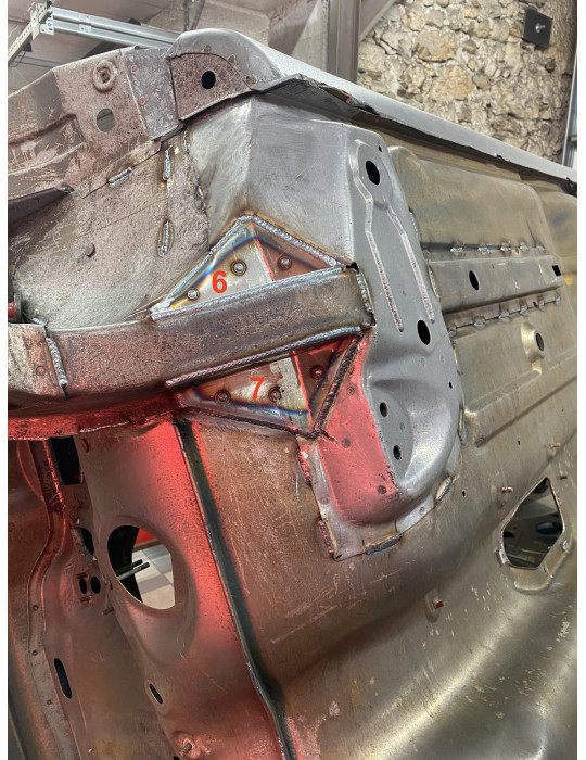 kit toles renfort de caisse a souder pour peugeot 205