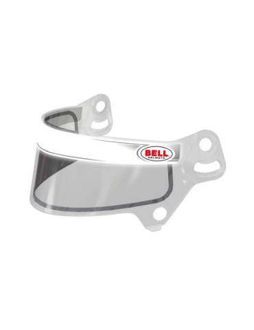 sticker bell pour visiere couleur blanc