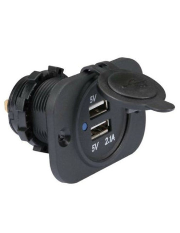 PRISE USB DOUBLE A ENCASTRER 2