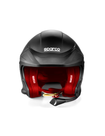 Casque Sparco Jet FIA Flux I Noir Interieur Rouge