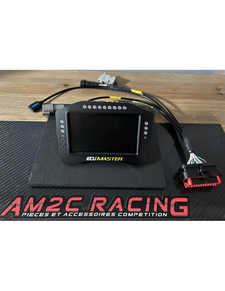 PACK DASHBOARD ECUMASTER ADU 5 REV 2 + ADAPTATEUR FAISCEAU ERACE