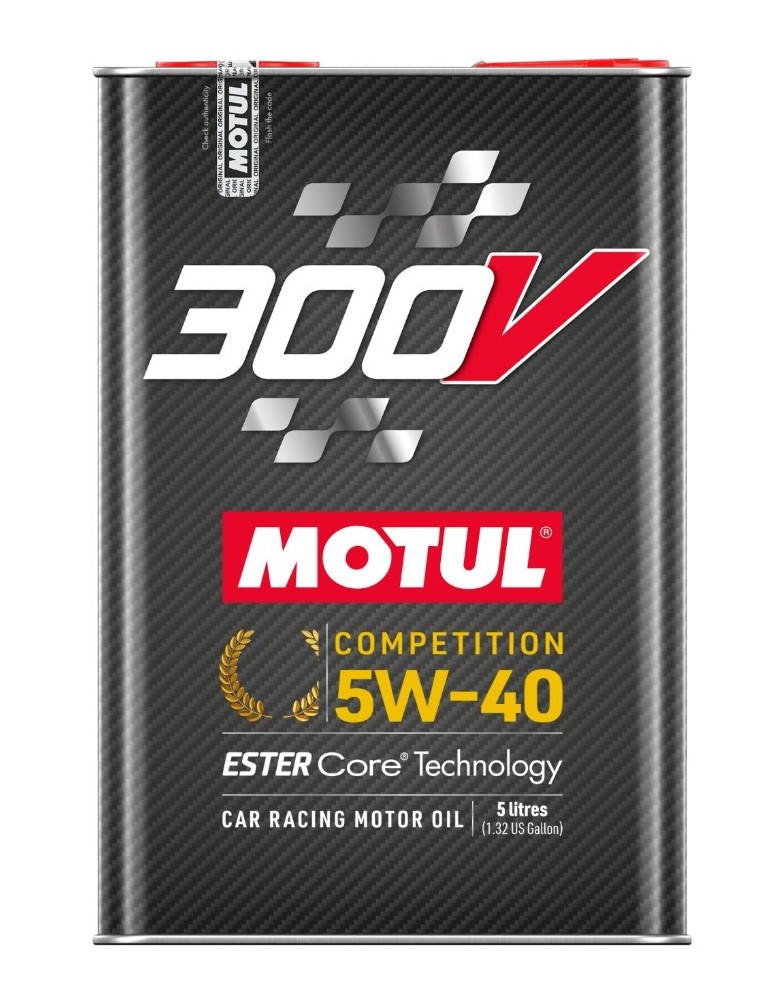 Huile Motul 300 V Competition 5W40 5L