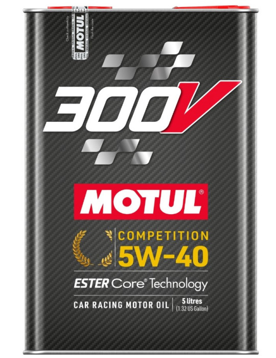 Huile Motul 300 V Competition 5W40 5L