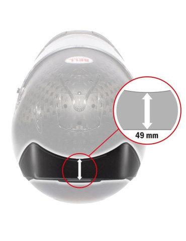 SPOILER ARRIERE POUR CASQUE BELL RS7/GT5/KC7/HP7/HP77 2