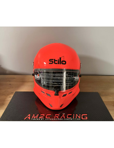 CASQUE STILO ST6F RALLY COMPOSITE FIA 8859-24 SA2025 ORANGE