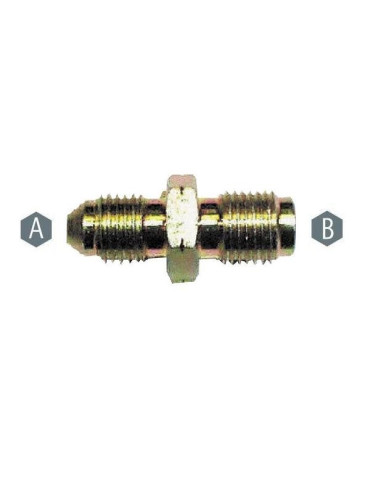 adaptateur goodridge 306 male 3/8x24 UNF convexe/male 10x100 concave