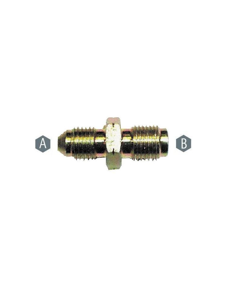 adaptateur goodridge 306 male 3/8x24 UNF convexe/male 10x100 concave