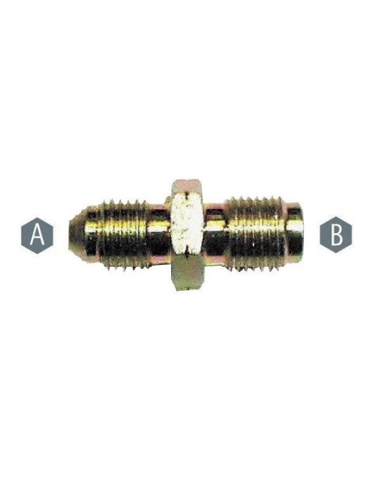 adaptateur goodridge 306 male 3/8x24 UNF convexe/male 10x100 concave