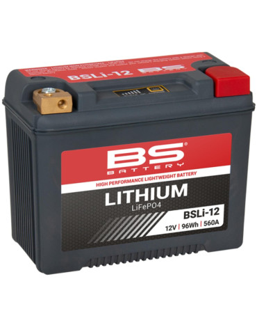 Batterie BS BATTERY BSLi-12 Lithium LiFePO4 8Ah 560A