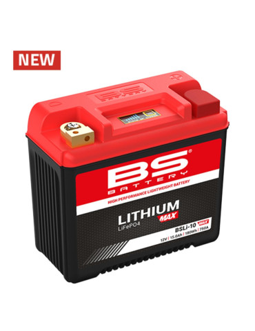 Batterie BS Battery BSLi-10 MAX Lithium LiFePO4 15Ah 750A