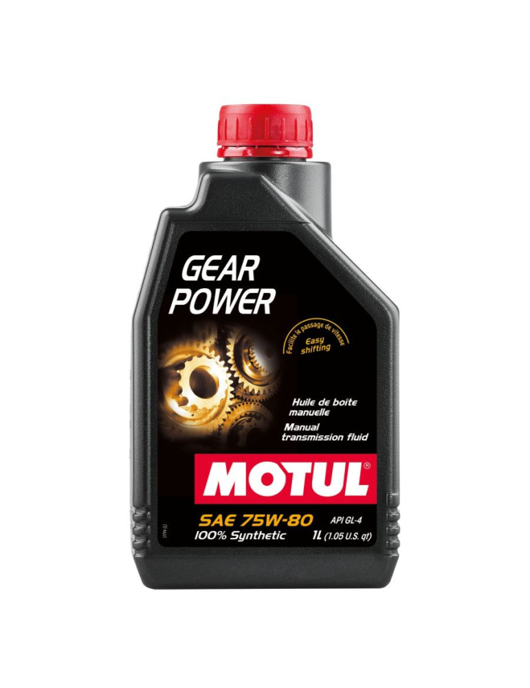 Huile moteur Motul Gear Power 75w80 1L